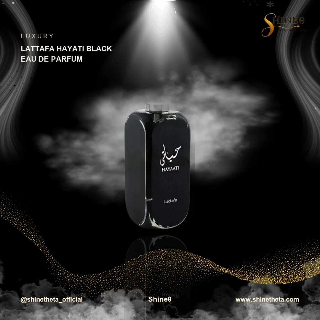 Lattafa Hayati Black Eau De Parfum